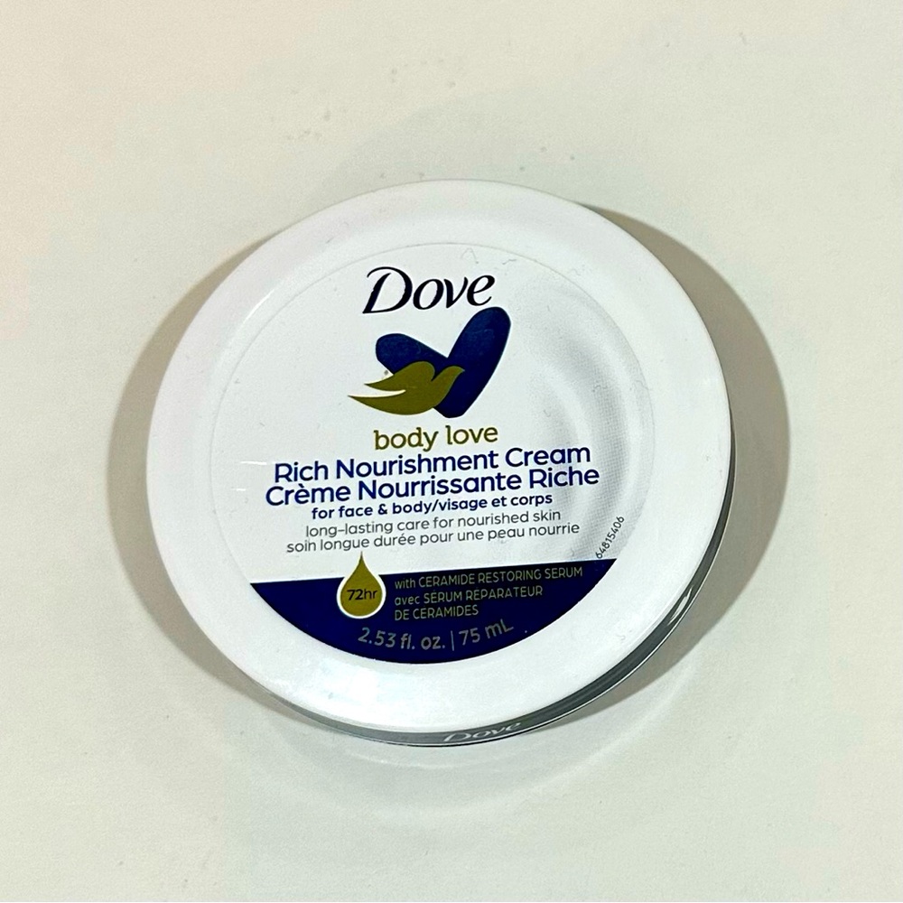 3 for $20 NWT DOVE Rich Nourishment Cream Moisturizer 72 Hour for Face Body Hand